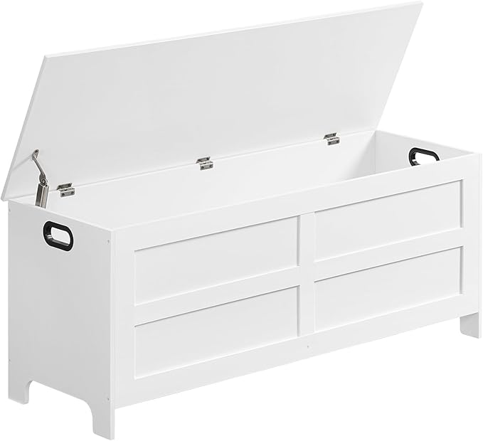 Storage Chest, 47.2” Large Toy Chest, Entryway Storage Trunk, Storage Bench by MAHANCRIS