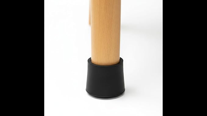 Flyshop 1-3/8", 35mm Round Chair Leg Caps, Furniture Table Feet Covers Floor - Image 3