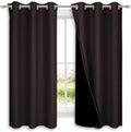 NICETOWN 100% Blackout Curtains 54 inches Long, 1 Pair, 42 inches Width Each by NICETOWN