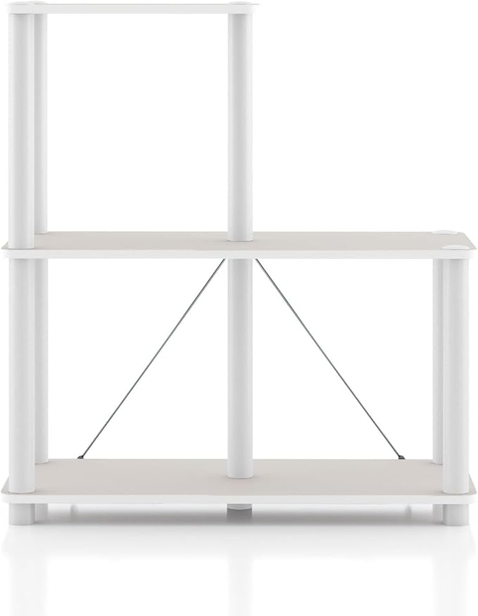 Homes: Inside + Out Apexa Modern 3-Cube Ladder Shelving Units, Collectibles - Image 11