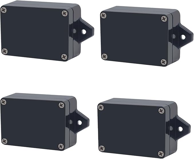 Project Box ABS Plastic Black Electrical Boxes IP65 Waterproof DIY Electronic by Otdorpatio