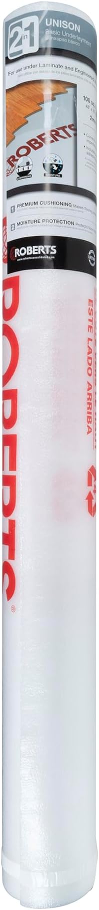 ROBERTS 100 sq. ft. Unison Premium 2-in-1 Underlayment - Image 8