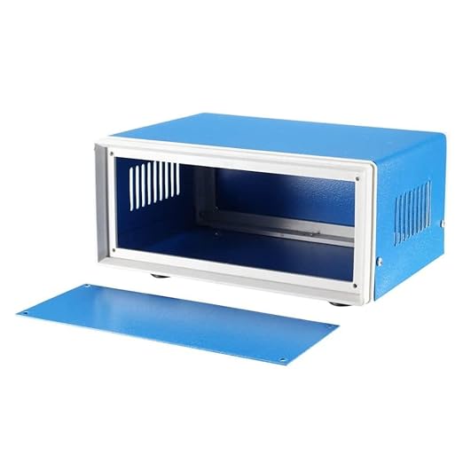 Auniwaig Electronic Junction Box, Metal Project Box DIY Enclosure Case - Image 5