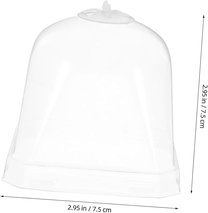 10pcs Transparent Greenhouse Dome Covers - Image 2