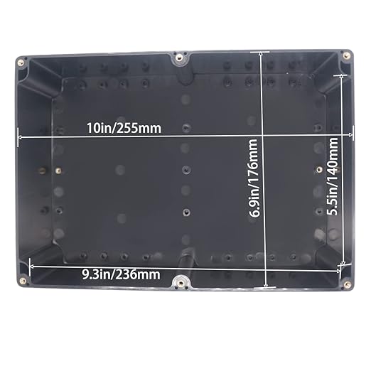 Watertight Junction Box, IP67 Waterproof Project Box Durable ABS Plastic - Image 5
