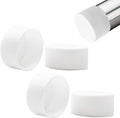 4 Pcs 2-1/2" Round Chair Leg Tips Caps, Silicone Rubber Furniture Leg Floor by BOPOREAE