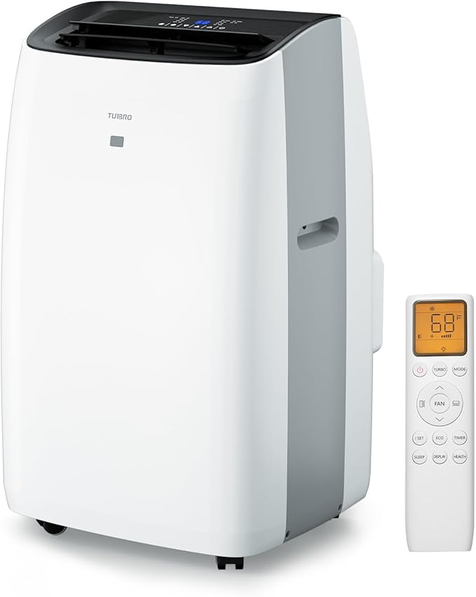 TURBRO Greenland 14, 000 BTU Portable Air Conditioner and Heater, Dehumidifier by TURBRO