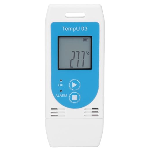 LCD USB Temperature and Humidity Data Logger, PDF Recorder by WGFOIP