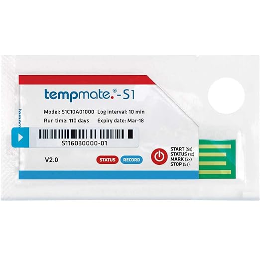 Thermal Mapping Area Mapping Single use Data Logger, thermocouple Data Logger by Unknown