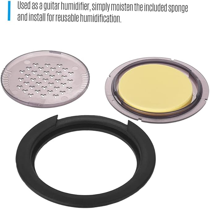 SM-20 3-in-1 Acoustic Guitar Sound Hole Cover Humidifier Reservoir Dehumidifier - Image 6