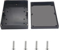 Outdoor Waterproof Junction Box IP67 Project Box ABS Black Electrical Boxes by Otdorpatio