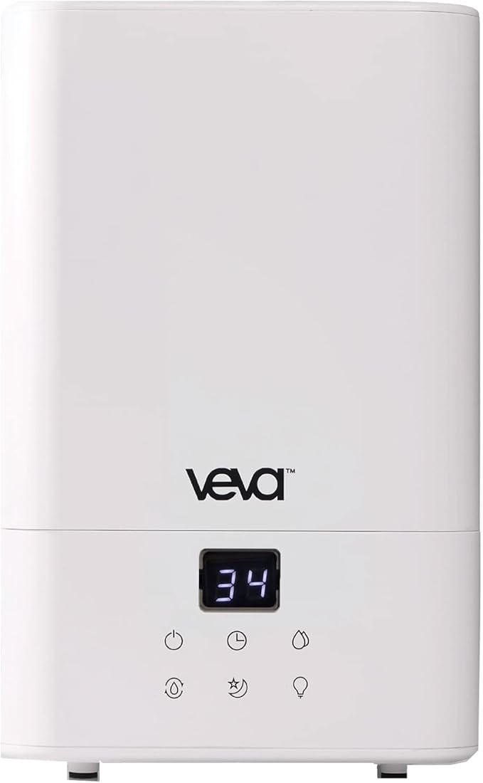 VEVA Humidifiers for Bedroom Large Room 4.5L, Cool Mist Water Vaporizer by VEVA