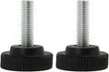 uxcell M8 x 25 x 30mm Screw on Furniture Glide Leveling Feet Adjustable Leveler by uxcell