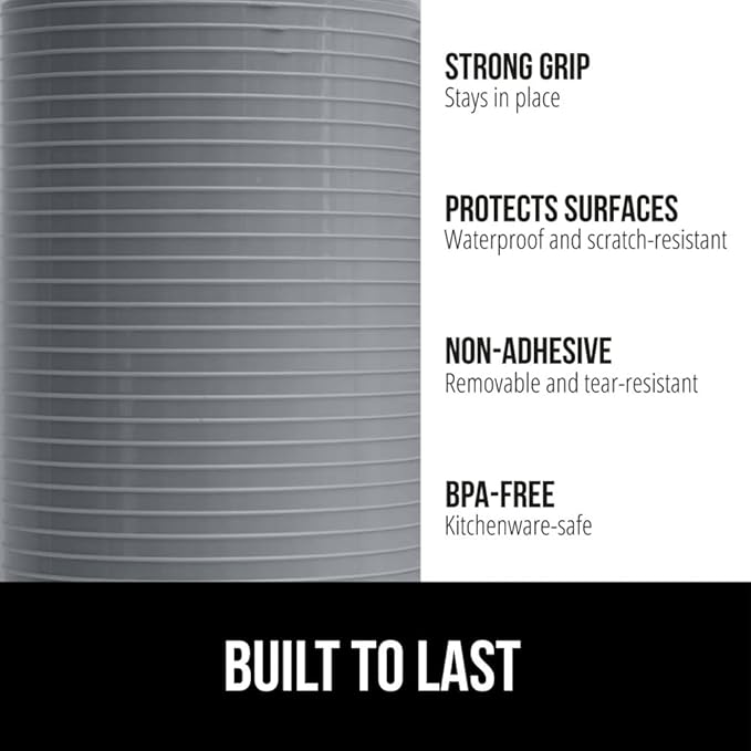 GORILLA GRIP DuraGuard Shelf Liner, 20x20 Non-Adhesive Cabinet Liners - Image 2