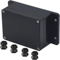 Project Box ABS Black Electrical Boxes IP65 Outdoor Waterproof Box Electronic by Raculety