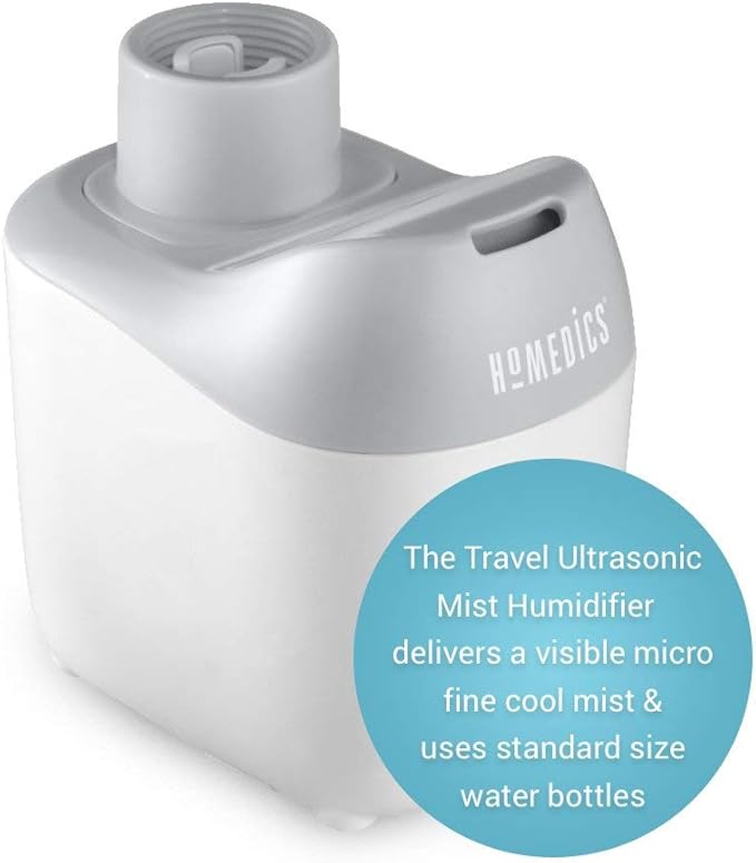 Homedics Ultrasonic Portable Humidifier – Small Air Humidifiers - Image 3