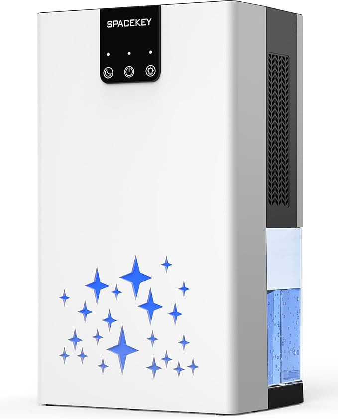 Dehumidifier, 95 OZ Water Tank Dehumidifiers by SpacekeyDirect