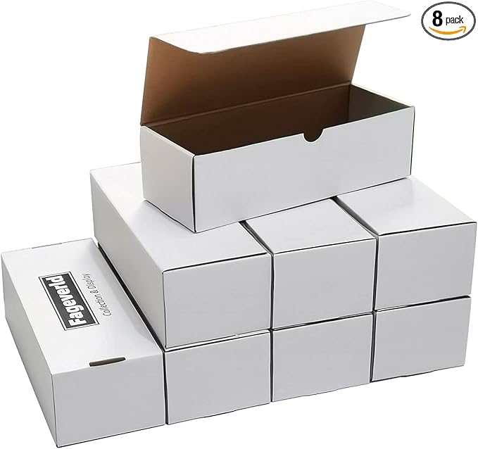 Top loader Storage Box, Cardboard Toploader Card Box, Holds 1200 Sports & by Fageverld