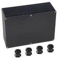 Junction Box IP65 Waterproof ABS Plastic Electrical Project Case Power Junction by Otdorpatio