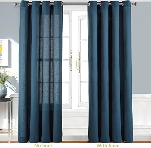 DriftAway Thermal Insulated Blackout Curtain Liner 2 Panels Each Liner Size 50 - Image 7