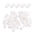 DMiotech 100 Pack 7mm ID White Screw Thread Protectors Rubber End Caps Bolt by DMiotech