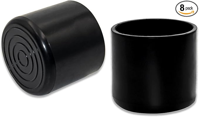 Flyshop 1-1/2", 38 mm, Patio Round Chair Leg Caps, Furniture Table Feet Covers by Flyshop