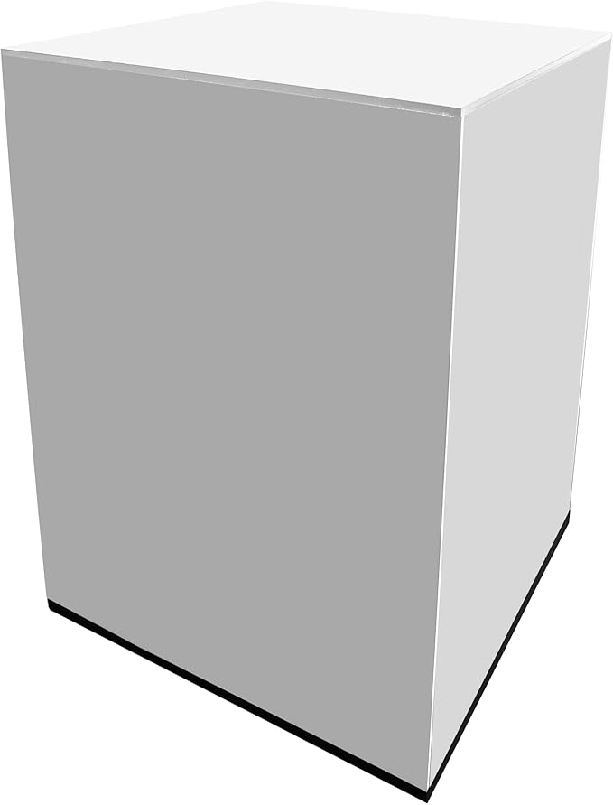 Marketing Holders Acrylic Display Riser Box 12" x 12" x 16" White by MarketingHolders