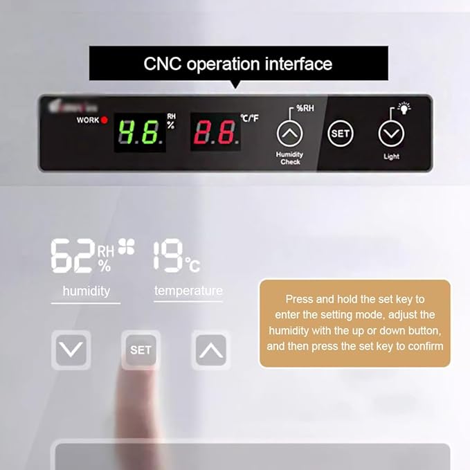 Camera Dehumidification Cabinet, SLR Camera Box, Electronic Equipment and - Image 4