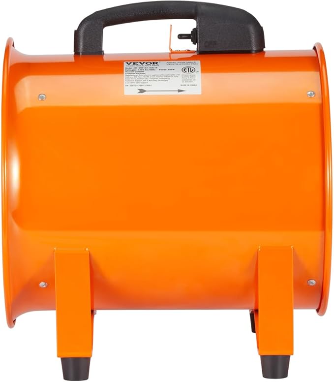 VEVOR Air Mover Blower Fan 8 Inch, 1070CFM 195W - Image 10