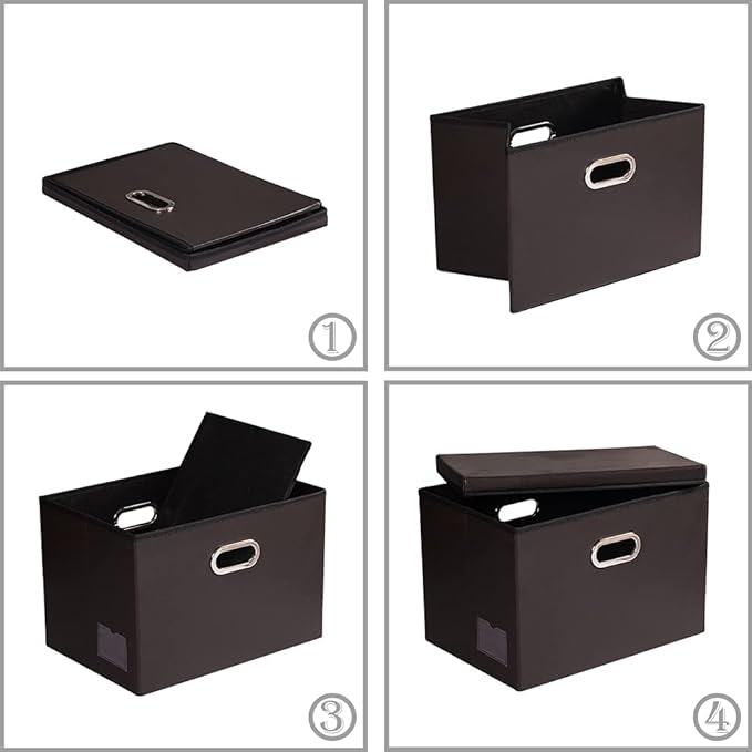 PRANDOM Large Foldable Storage Bins - Image 5