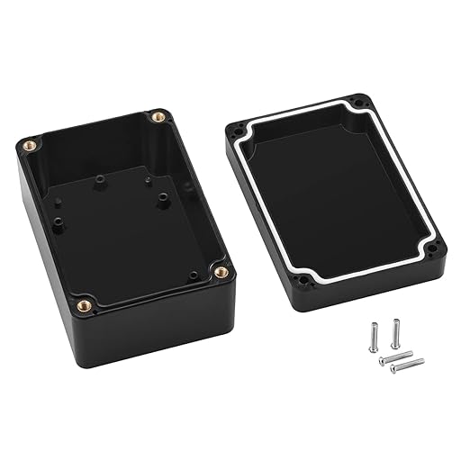 2 Pack Black Waterproof Plastic Project Box ABS IP65 Electronic Junction Box - Image 3