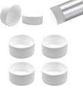 2-1/2" Silicone Chair Leg Floor Protectors, Rubber Chair Leg Caps, Non-Slip by EASYEAH