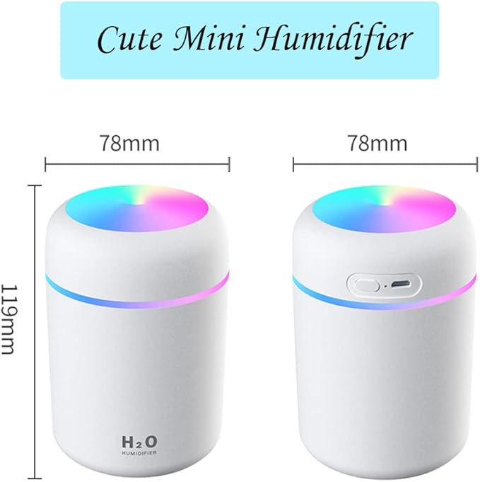 Portable Mini Humidifier, 300ml - Image 4