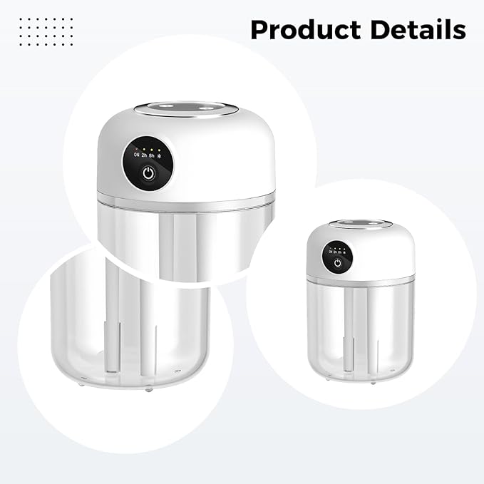 Portable Dual Nozzle Humidifier, Usb-Powered, Large Capacity - Image 3