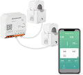 Smart Home Energy Monitor with 2 x 120A CTs, Live Electricity Usage Tracking by Blindsmart