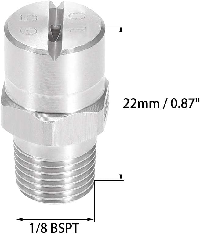 uxcell Flat Fan Spray Tip - Image 2