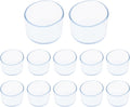 Round Chair Leg Caps, PVC Furniture Feet Covers, TTZEZE Transparent Round Floor by TTZEZE