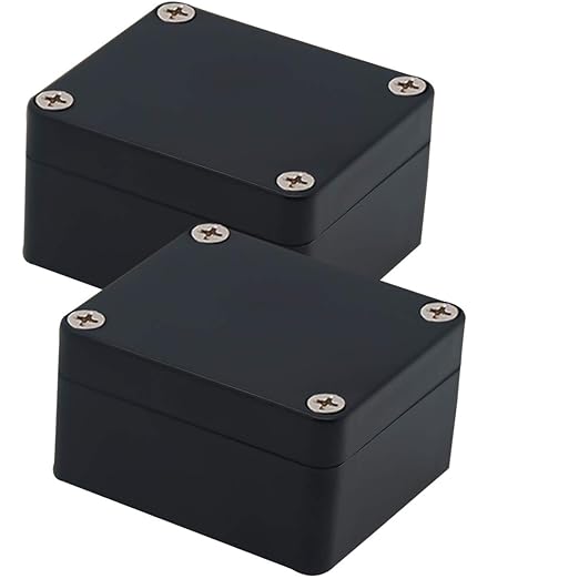 Junction Box, Zulkit Project Box IP65 Waterproof Outdoor Box ABS Plastic by Zulkit