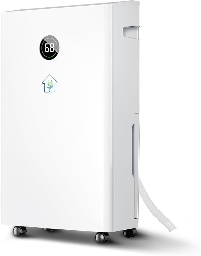 6, 500 Sq.Ft Dehumidifier for Basement by WATTSMART