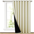 NICETOWN Thermal Insulated 100% Blackout Curtains, Noise Reducing Performance by NICETOWN