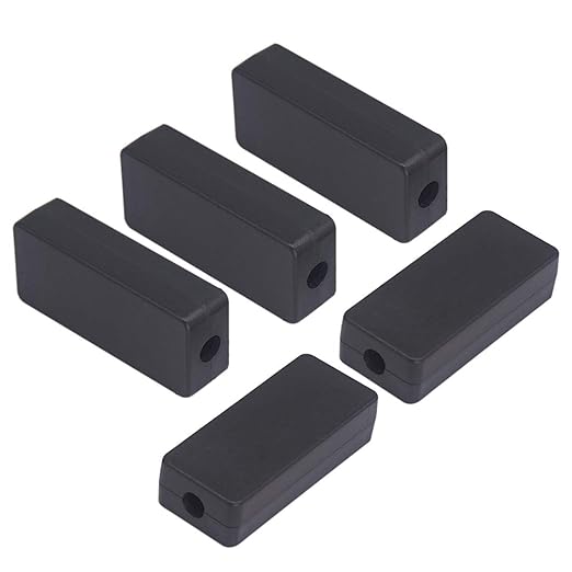 Zulkit 5Pcs Project Boxes ABS Plastic Electrical Project Case Power Junction by Zulkit