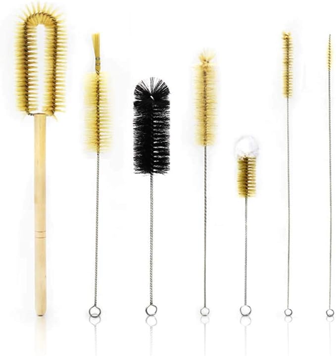 ULAB Scientific Lab Cleaning Brush Set, 7 Sizes by ULABScientificInstrumentsCoLtd