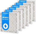 SpiroPure 18X25X2 MERV 8 Pleated Air Filters by SpiroPure