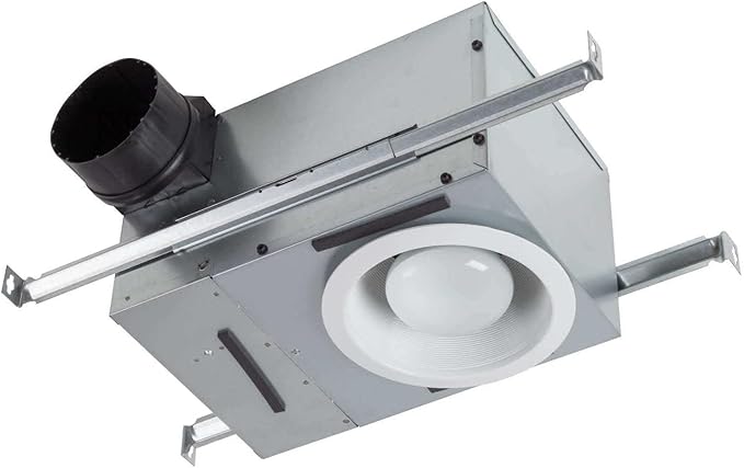 Broan-NuTone 744L Recessed Light Ventilation Fan, Selectable Speed 50-80 CFM by Broan-NuTone