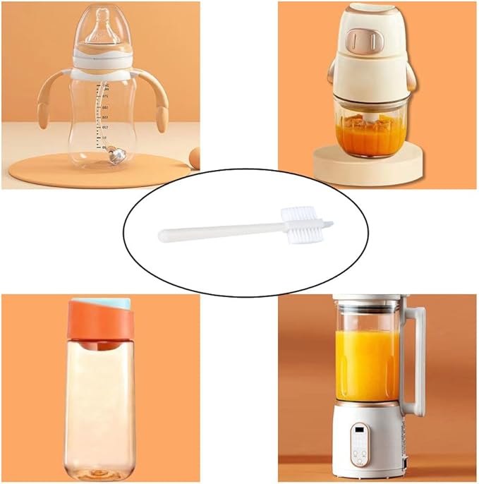 6 Pack Juicer Machines Cleaning Brush 3 Side Bristles Deep Clean Brushes - Image 7