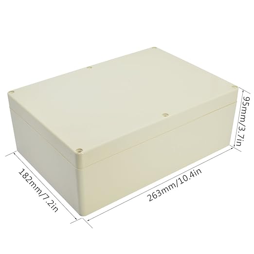 LeMotech Waterproof Dustproof IP65 ABS Plastic Junction Box Universal Electric - Image 2