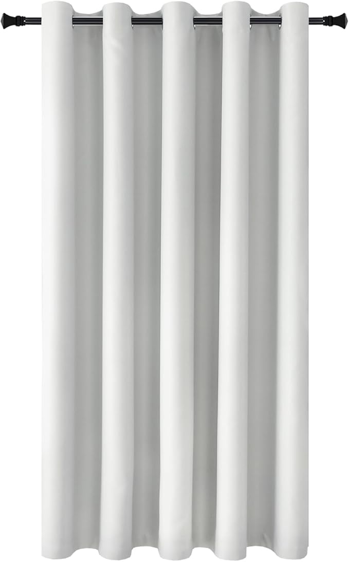 DWCN Room Divider Blackout Curtain Thermal Grommet Panel - Image 6