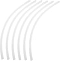 LIFKOME 6pcs Bathroom Water Baffle Sealing Strip Easy Install Silicone Shower by LIFKOME