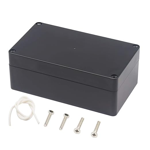 Junction Box, Zulkit Project Box IP65 Waterproof Outdoor Box ABS Plastic by Zulkit
