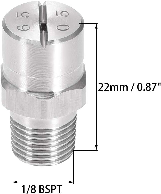 uxcell Flat Fan Spray Tip - Image 2